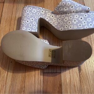 Floral Platform Women's Shoes